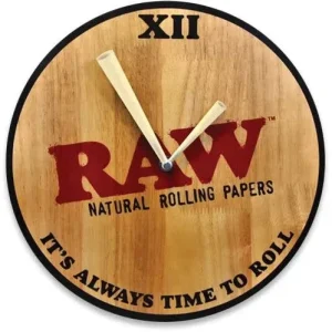 RAW Wooden Wall Clock