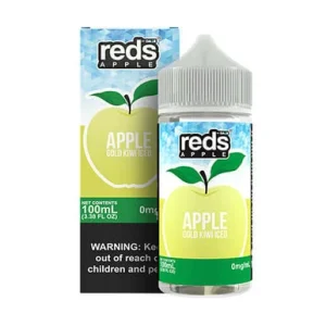 Reds Apple Gold Kiwi Iced by 7 Daze 100ml ⋆ $13.75