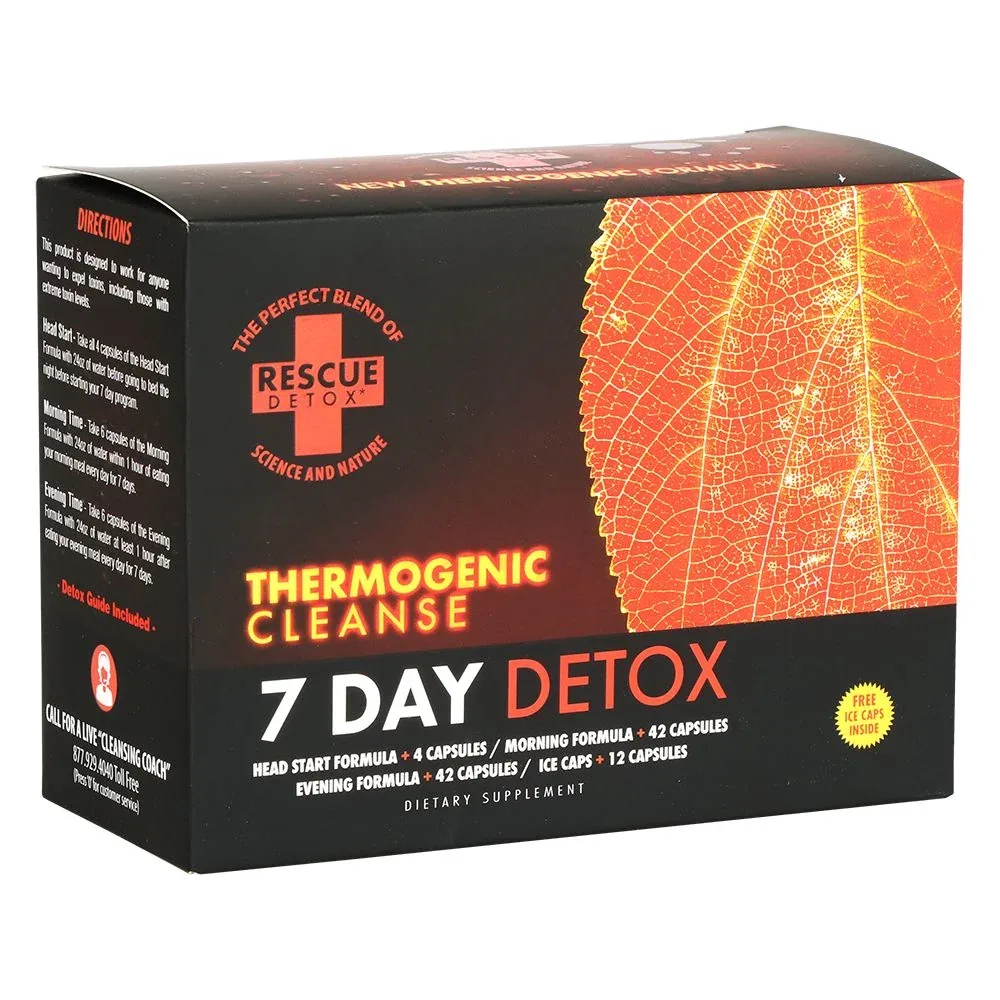 Rescue Detox 7 Day Thermogenic Cleanse Detox Kit - Image 2