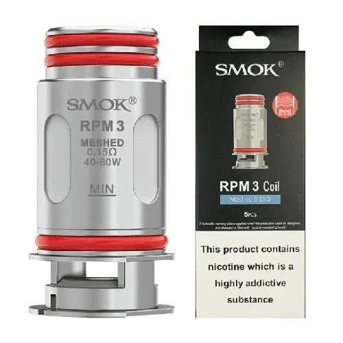 SMOK RPM 3 Replacement Coils 5pk - Image 2