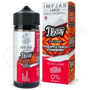 Pineapple Peach Strawberry Shortfill E-Liquid by Imp Jar & Doozy 100ml