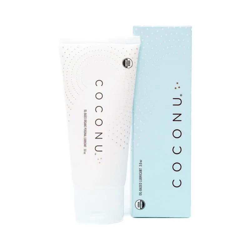 Coconu Oil-Based Organic Personal Lubricant 3 oz.