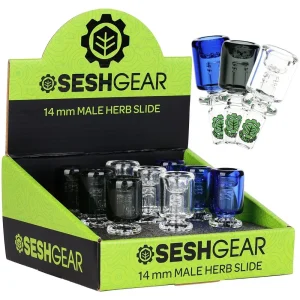 SeshGear Ash Catcher Herb Slide - 14mm M / 9ct