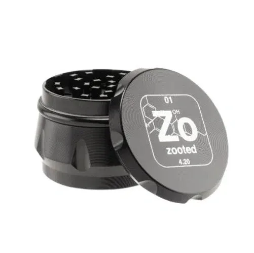 Zooted Premium 4 Piece Grinder 63mm