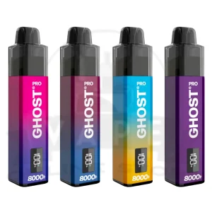 Box of 10 Ghost Pro 8000 Plus Vape Pod Kit | £59.99 Only