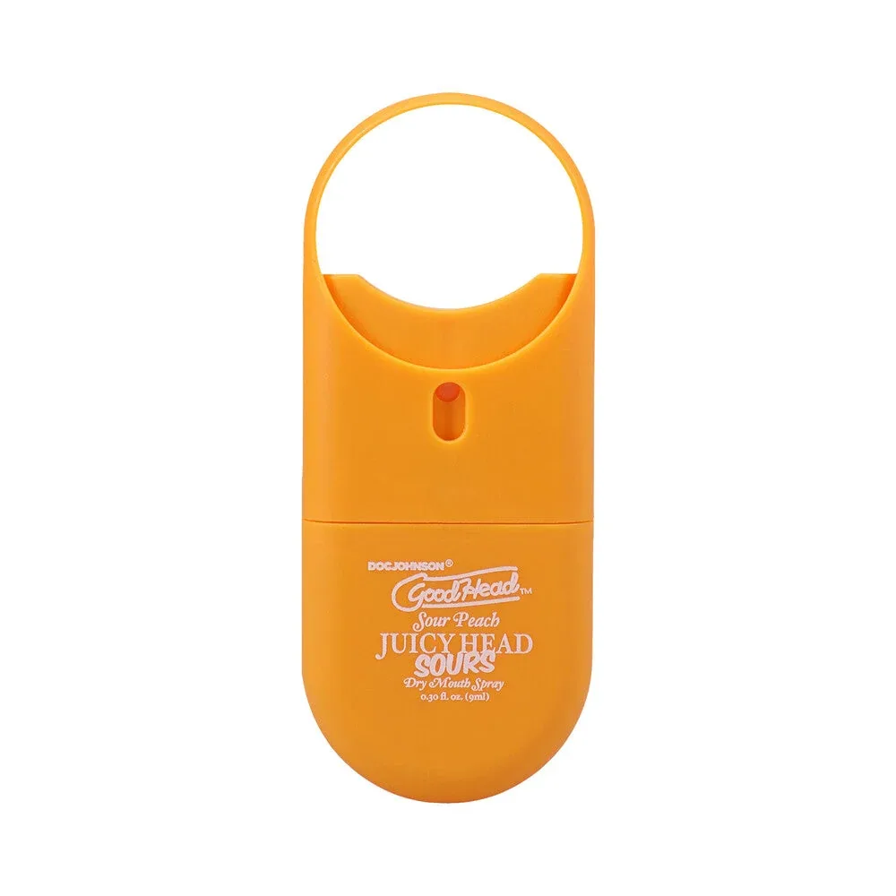 GoodHead Juicy Head Dry Mouth Spray To-Go Sour Peach 0.3 oz. - Image 2
