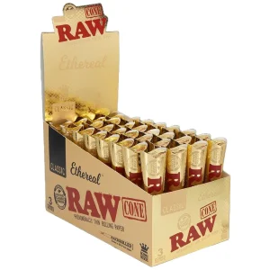RAW Ethereal Cones | 32pk Display