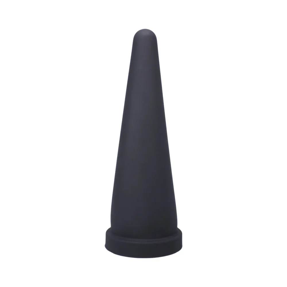 Tantus Cone Large Dildo Onyx - Image 2