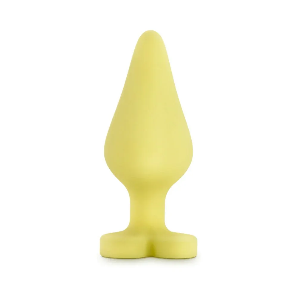Play with Me Naughty Candy Hearts 'Spank Me' Anal Plug Yellow - Image 2