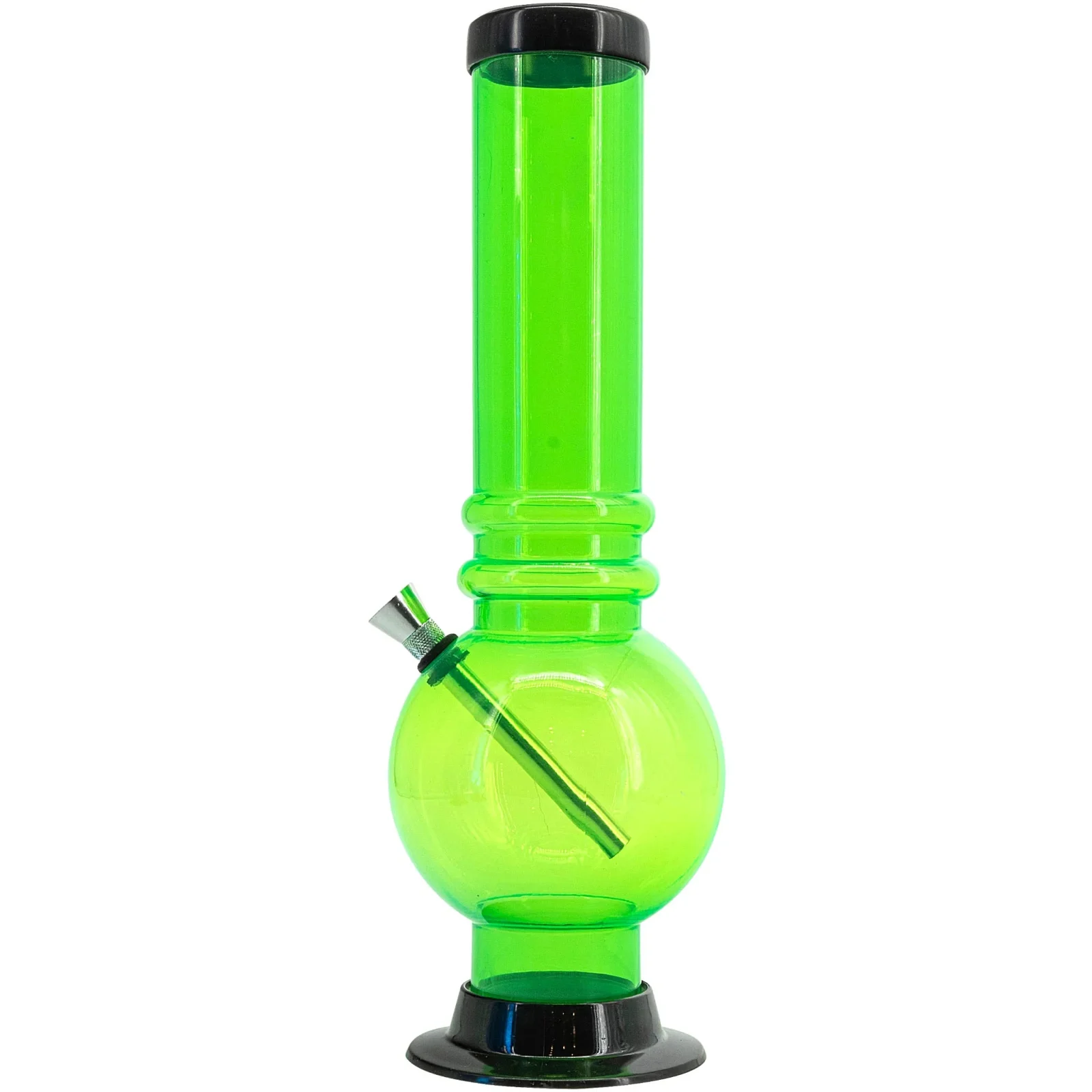 Acrylic Bubble Base Bong - 12-15" - Image 2