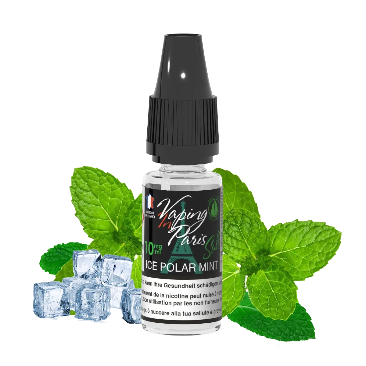 VIP Vaping in Paris – Ice Polar Mint Salt Nicotine E-Liquid