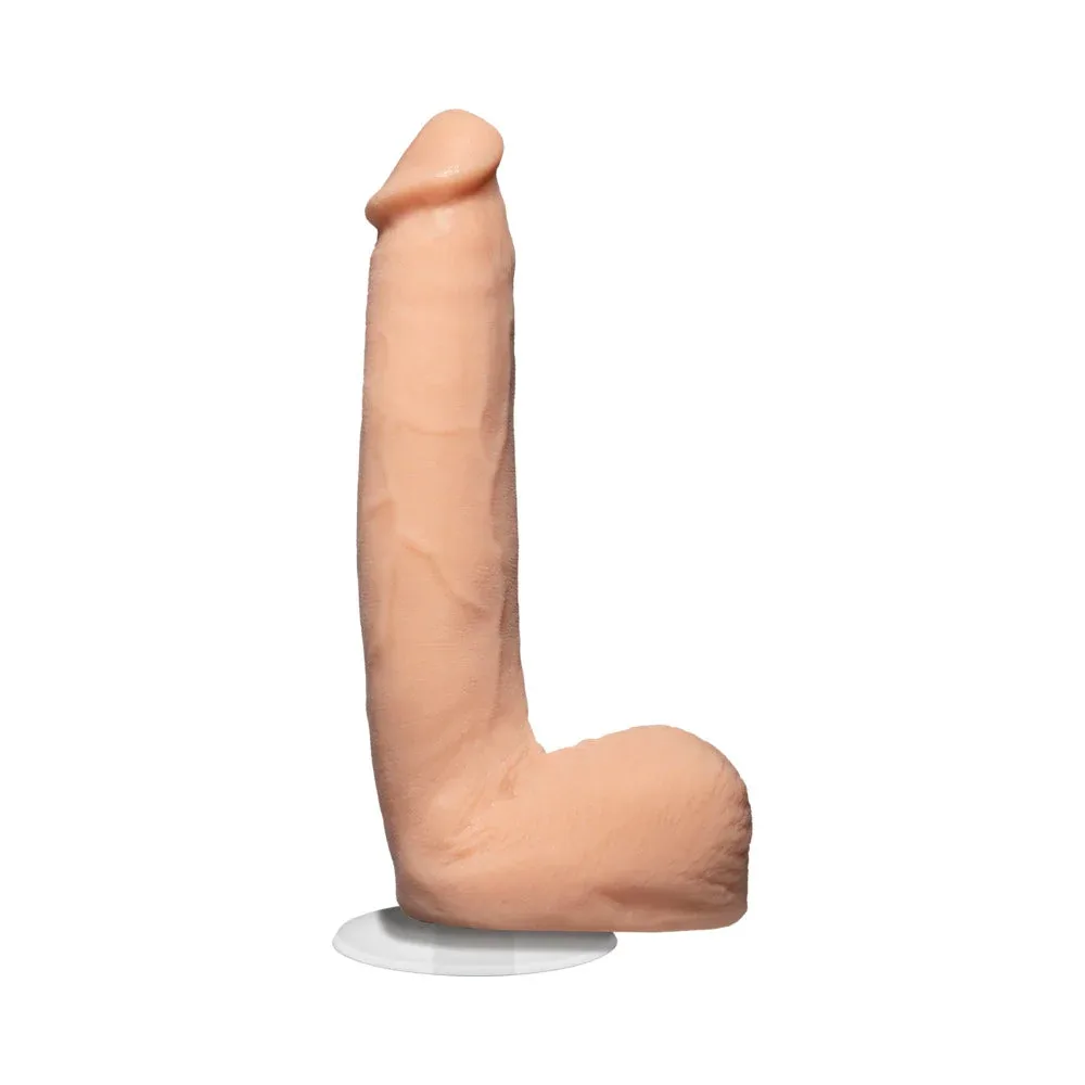 Signature Cocks Pierce Paris 9 Inch ULTRASKYN Cock with Removable Vac-U-Lock Suction Cup Vanilla - Image 2