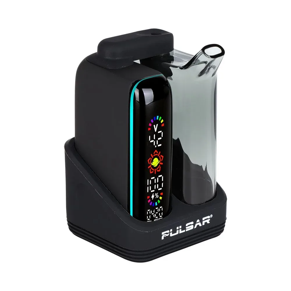 Pulsar DL 5.0 Bubbler Dab Kit with Wax Atomizer - 1000mAh / Black - Image 2