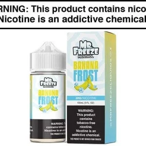 BANANA FROST BY MR. FREEZE 100ML