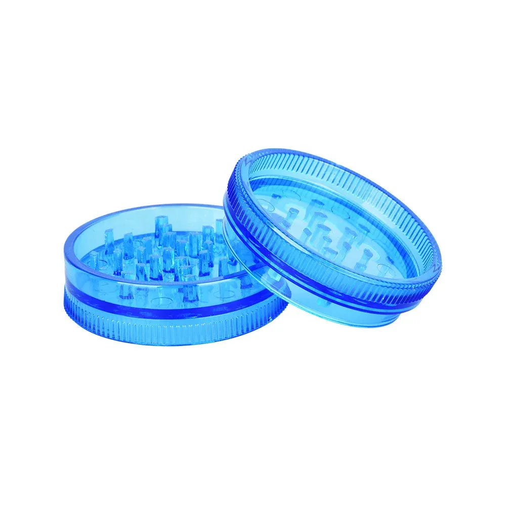 Pulsar Acrylic Grinder - 2pc / 2" / Assorted Colors 12PC DISPLAY - - Image 2