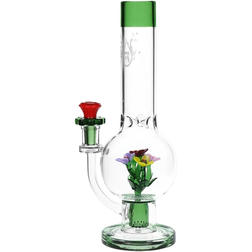 Pulsar Chill Flowerz Glass Water Pipe - 12" /14mm F - Image 2