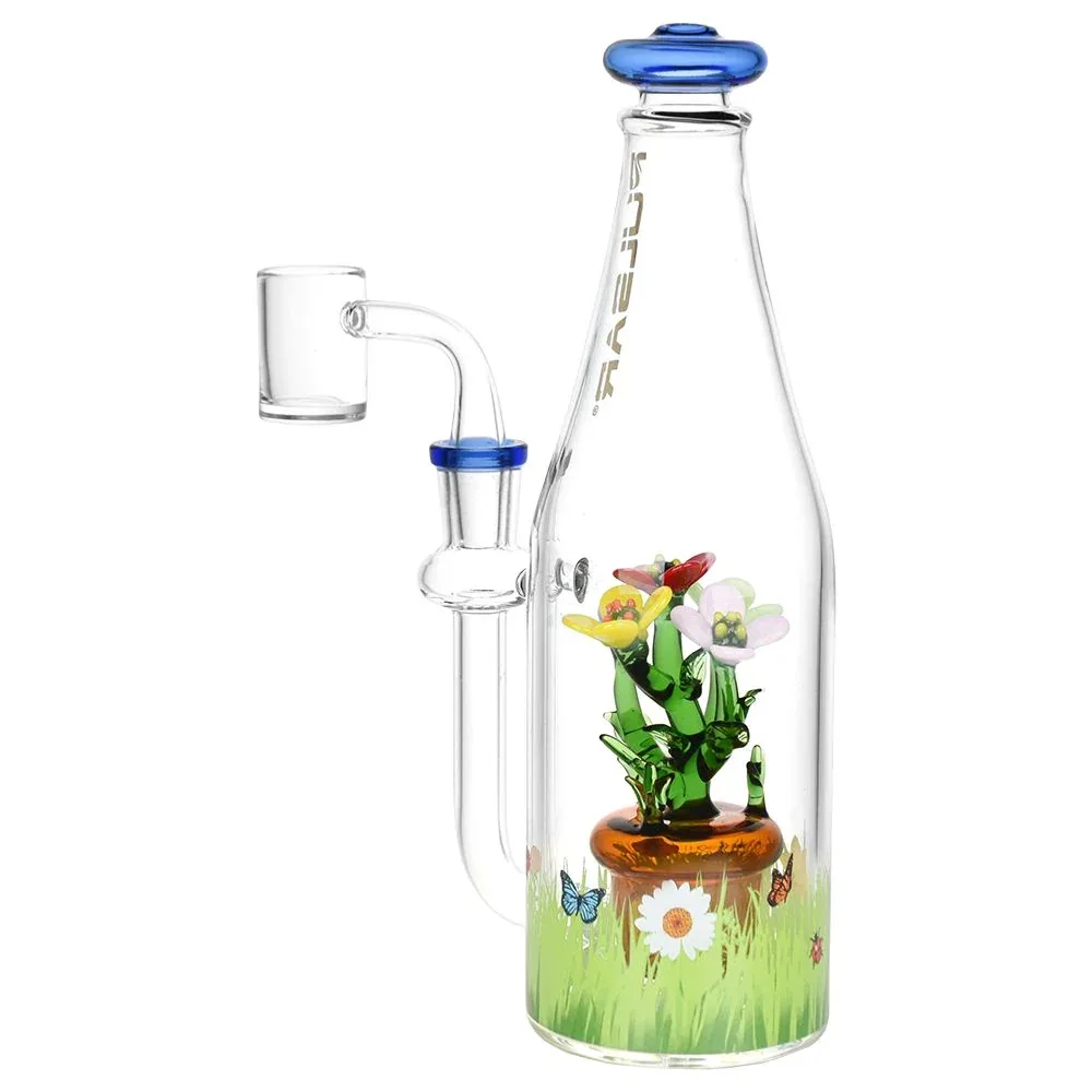 Pulsar Flower Garden Bottle Rig - 8.5" / 14mm F - Image 2