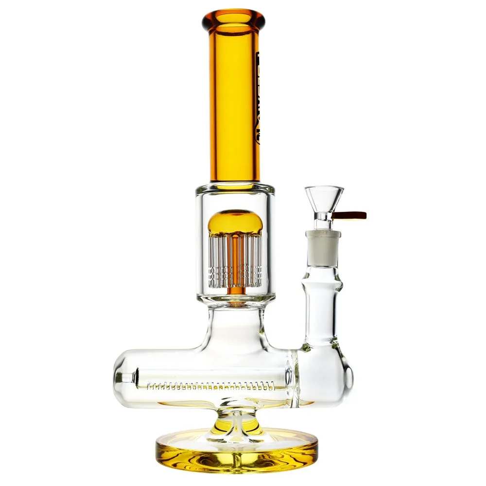 Pulsar Jellyfish Inline Perc Water Pipe- 11"/14mm F/Colors Vary - Image 2