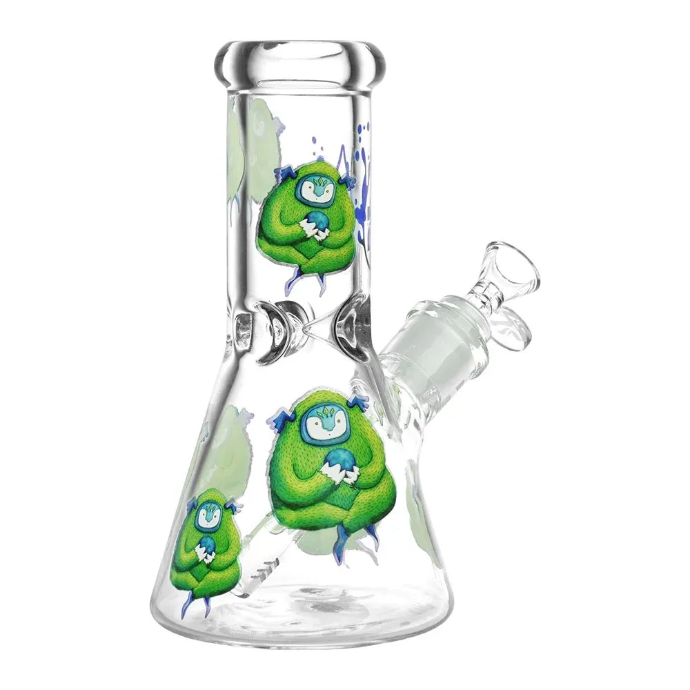 Pulsar Remembering How To Listen Design Series Glass Beaker Water Pipe - 7.75" - Image 2