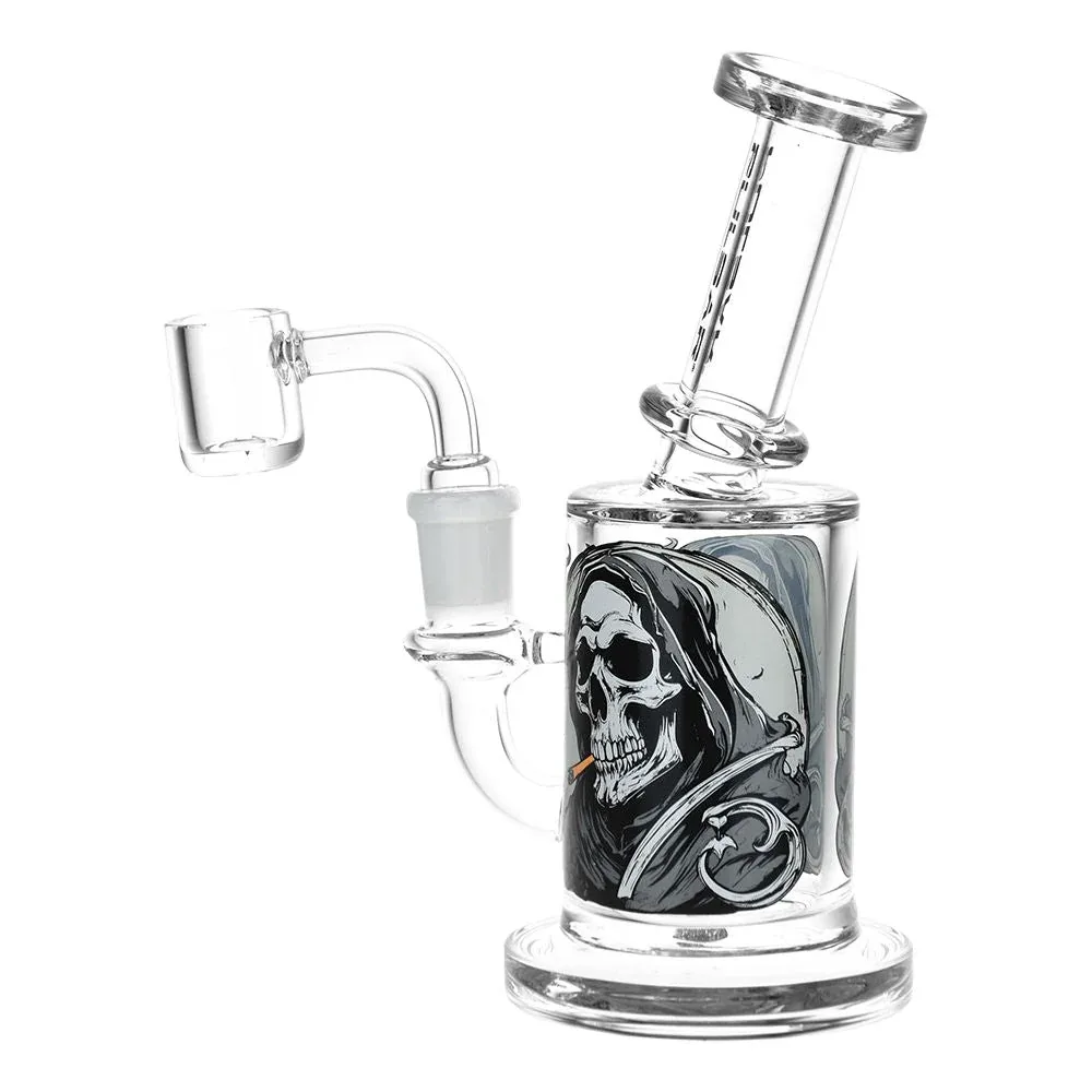 Pulsar Smoking With Intent to Reap Glass Dab Rig - 6.25" / 14mm F - Image 2