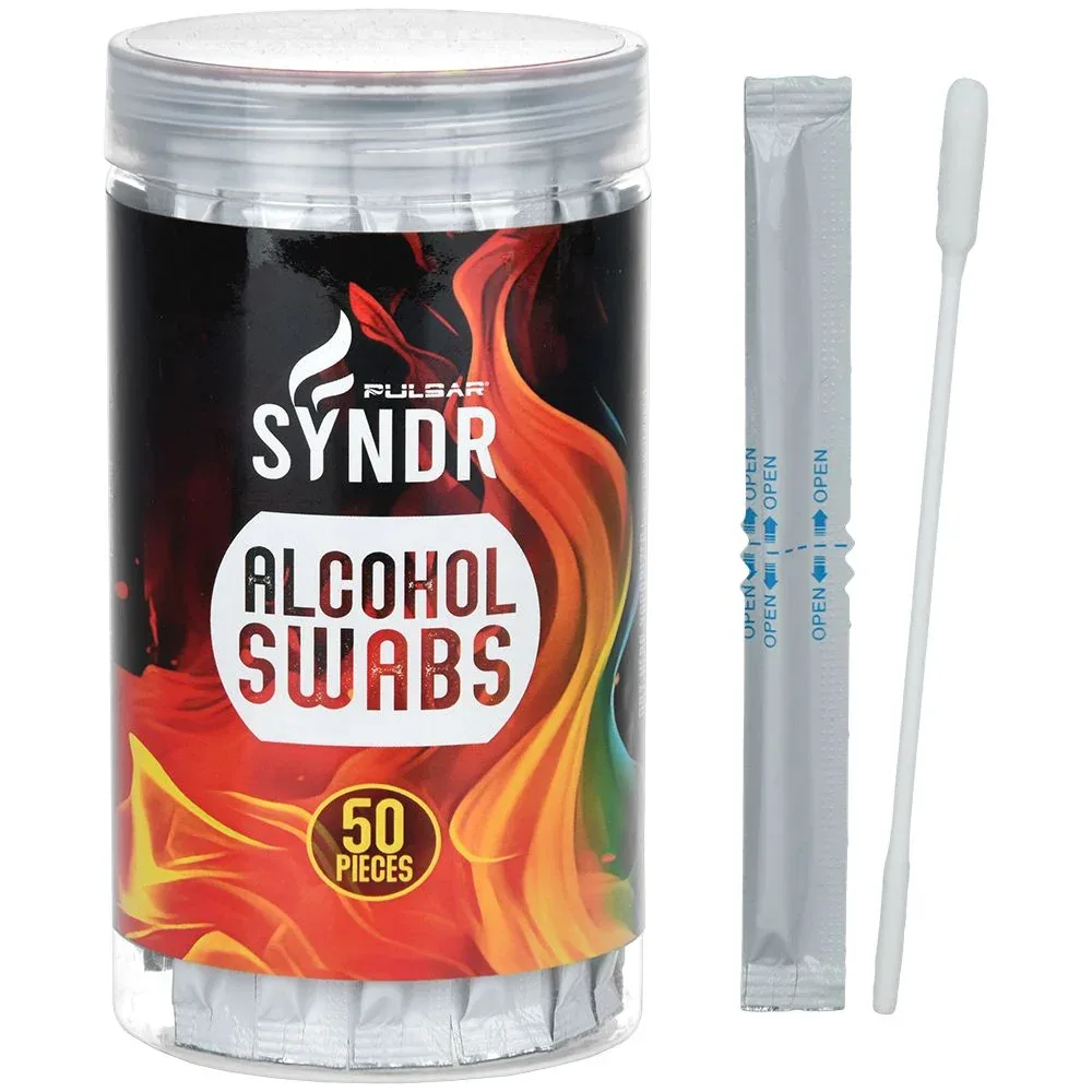 Pulsar SYNDR Alcohol Cotton Cleaning Swabs 50ct