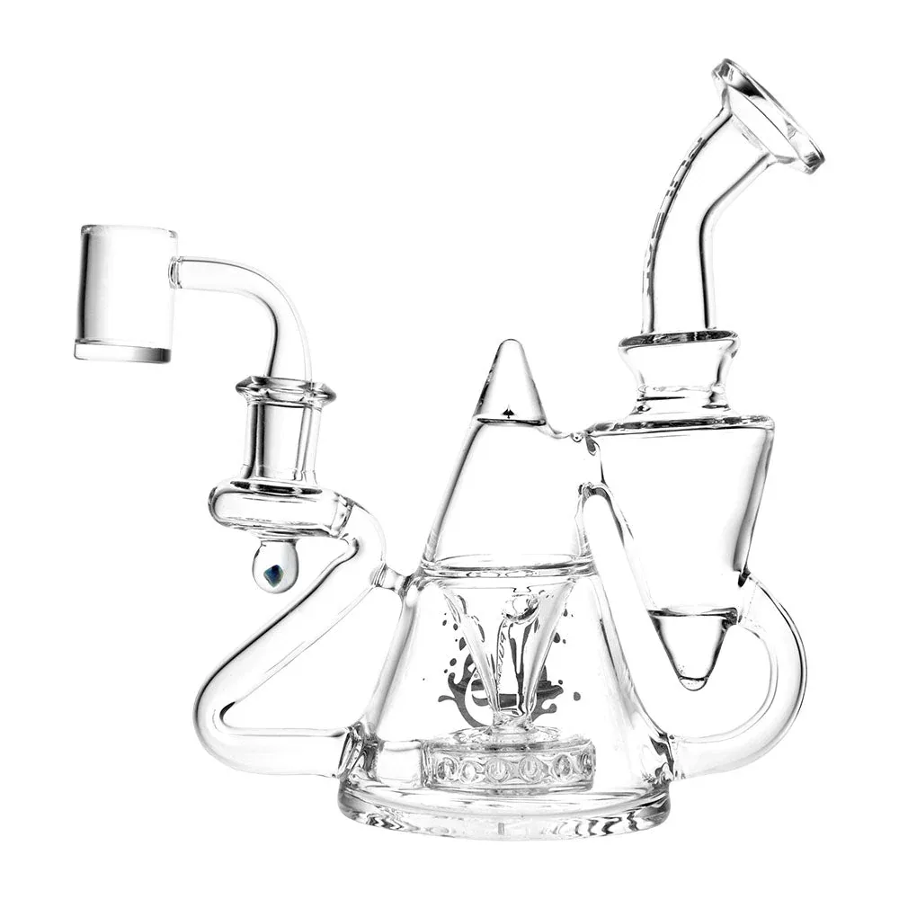 Pulsar Tea Pot Recycler Rig - 7.75" / 14mm F / Clear - Image 2