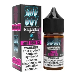 Punch Berry Ice Salt E-Liquid by SadBoy Tear Drops 30ML