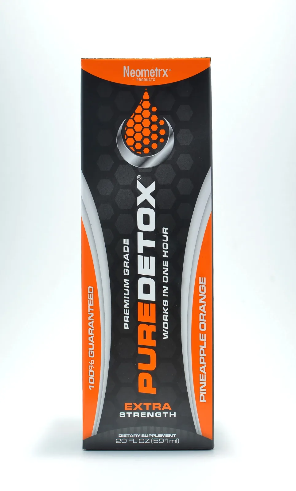 Pure Detox Extra Strength 20oz - Pineapple Orange - Image 2