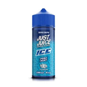 Pure Mint 100ml E-Liquid Shortfill by Just Juice Ice