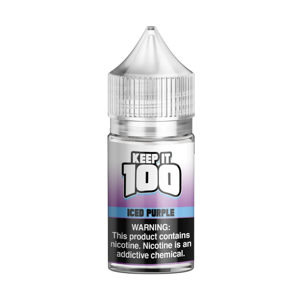 Purple Iced Salt 30ml E-Juice | Keep it 100