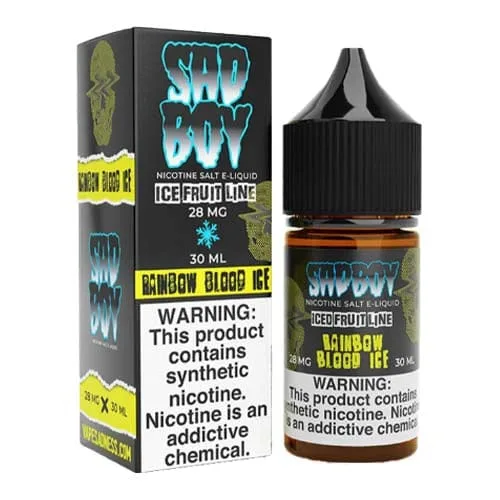 Rainbow Blood Ice Salt E-Liquid by SadBoy Tear Drops 30ML