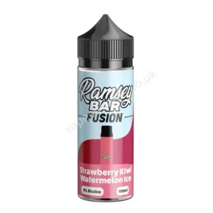 Ramsey Bar Fusion Strawberry Kiwi Watermelon Ice E-Liquid Shortfill