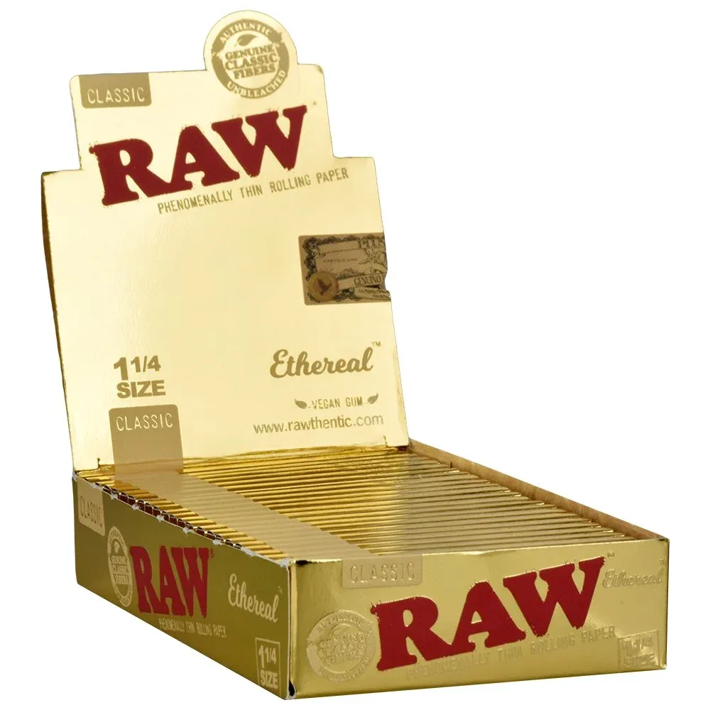 Raw Ethereal Rolling Papers - Classic / 50pc / 1 1/4" 24ct - Image 2