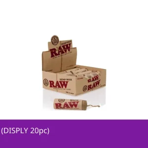 Raw Hemp Wick (DISPLY 20pc)