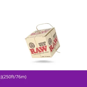 Raw (Hemp Wick)(250ft/76m)