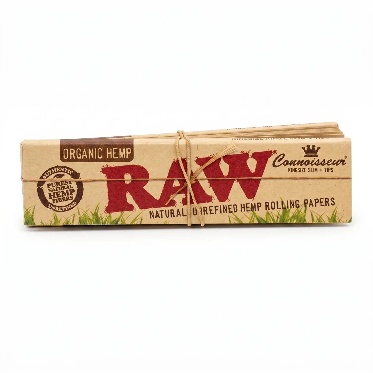 Raw King Size Connoisseur Papers + Tips Pack of 1 | 32 COUNT
