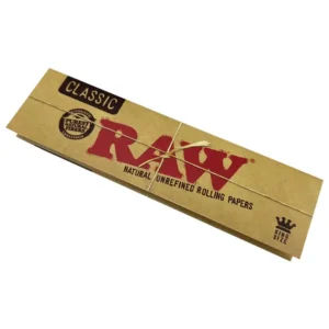 Raw King Size Wide Papers Pack of 1 | 33 COUNT