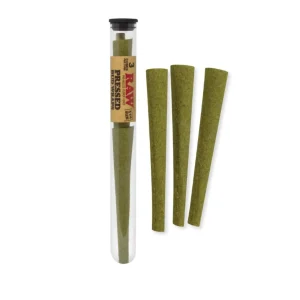 Raw Pressed Bud Wraps 1-1/4 Cones Pack of 1 | 3 COUNT
