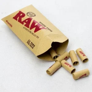 RAW Rolling Paper Pre-Rolled Wide Filter Tips