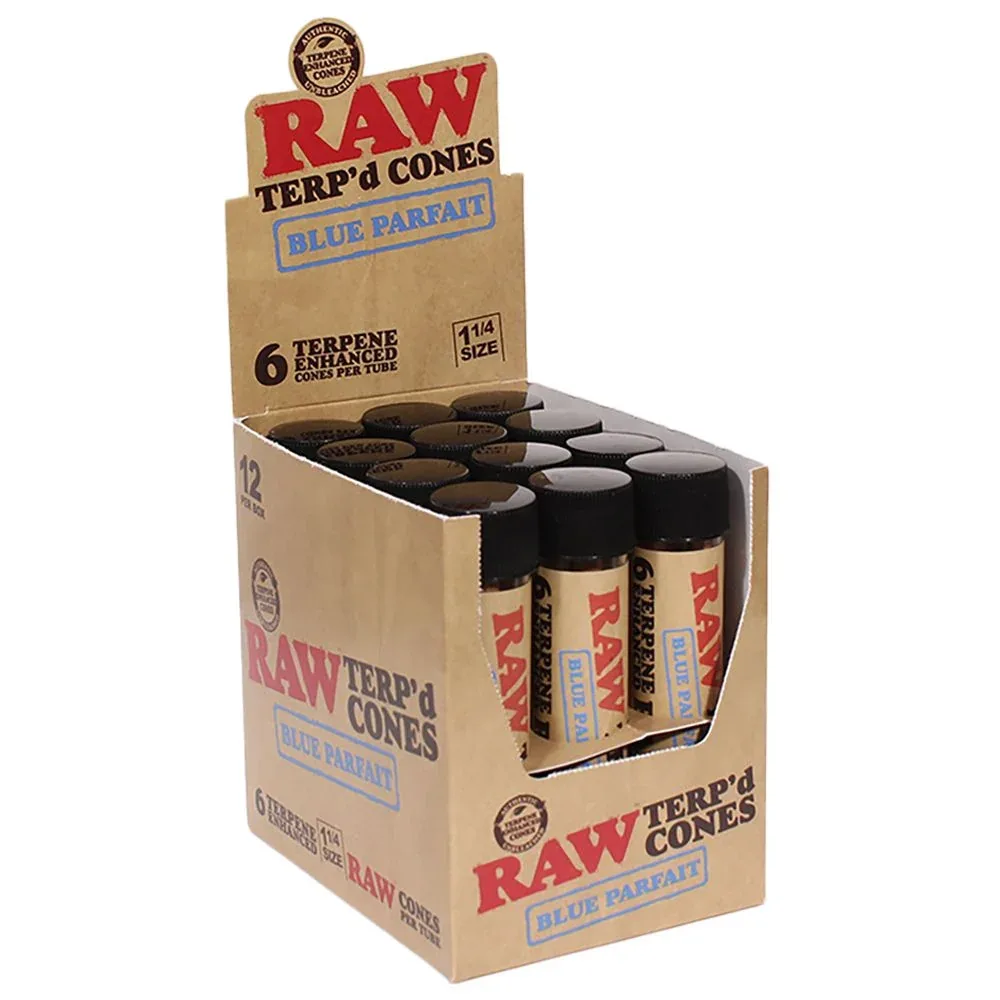 RAW TERP'd Cones | 1 1/4 | 6pc | 12pk - Image 2
