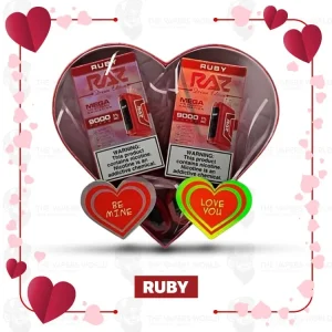 Raz TN9000 Valentine Box – 2 pc Ruby – Limited Time
