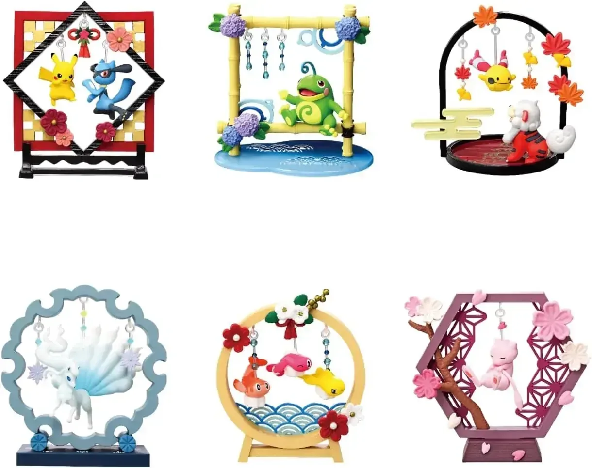 Re-Ment Pokemon Fluffy Flowy Decorative Figure Collectible