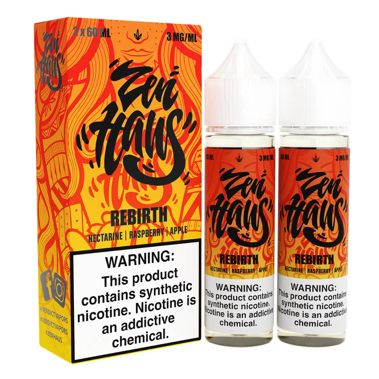 Rebirth 120ml E-Juice | Zen Haus