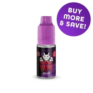 Red Lips Freebase Vape Juice 10ml | Vampire Vape