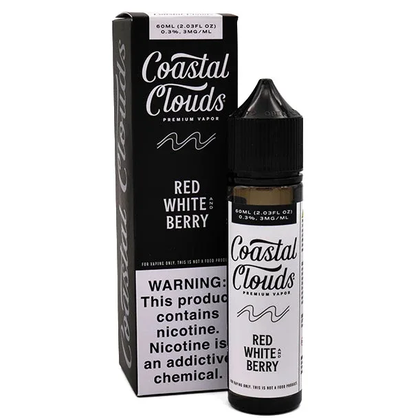 Red White And Berry - Coastal Clouds Co. - 60mL - 3mg