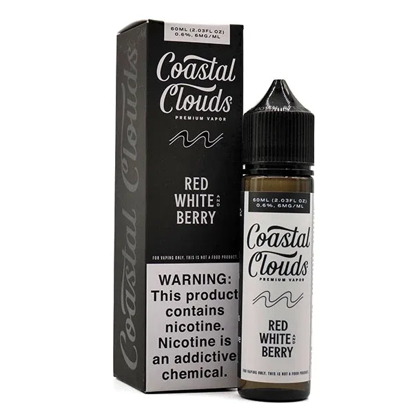 Red White And Berry - Coastal Clouds Co. - 60mL - 6mg
