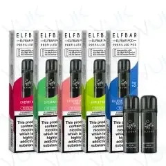 Refillable and Prefilled Elf Bar Vape Pods