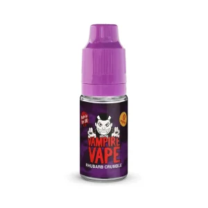 Rhubarb Crumble Freebase Vape Juice 10ml | Vampire Vape