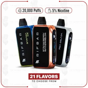 RifBar Vape Turbo X 15000 Puffs