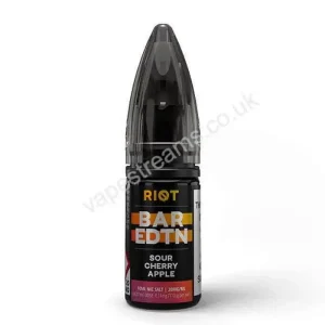 Riot BAR EDTN Sour Cherry Apple Nic Salt E-Liquid